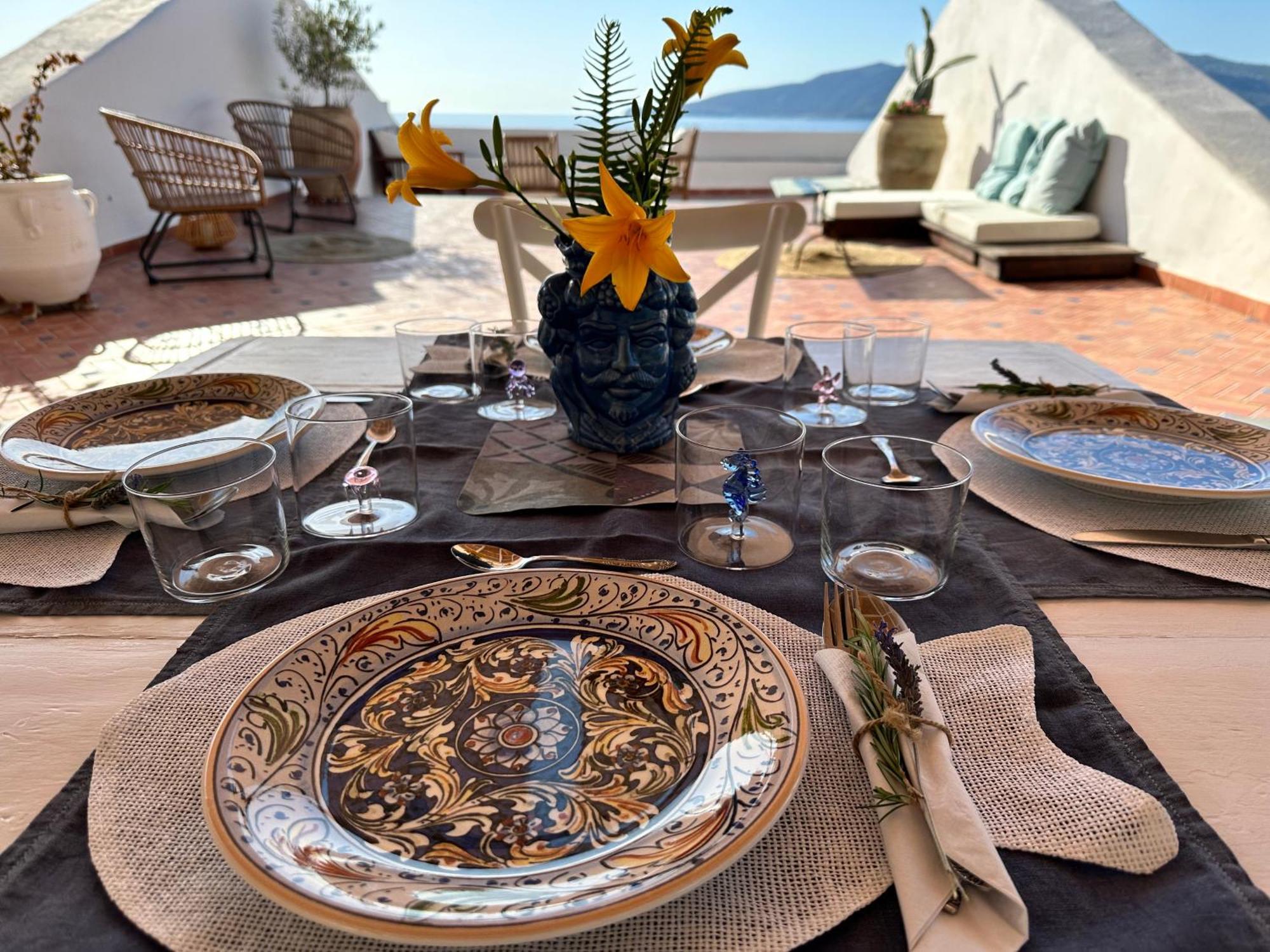 Bed and Breakfast Antica Dimora Santa Marina Salina Exterior foto